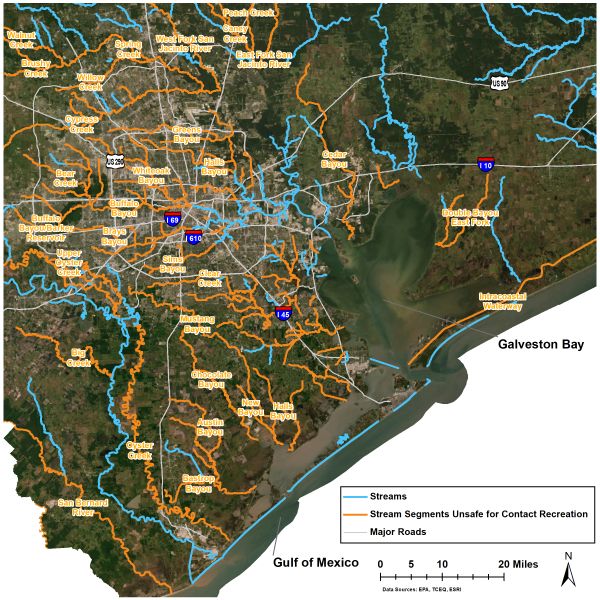 High Swim Risk Waterways