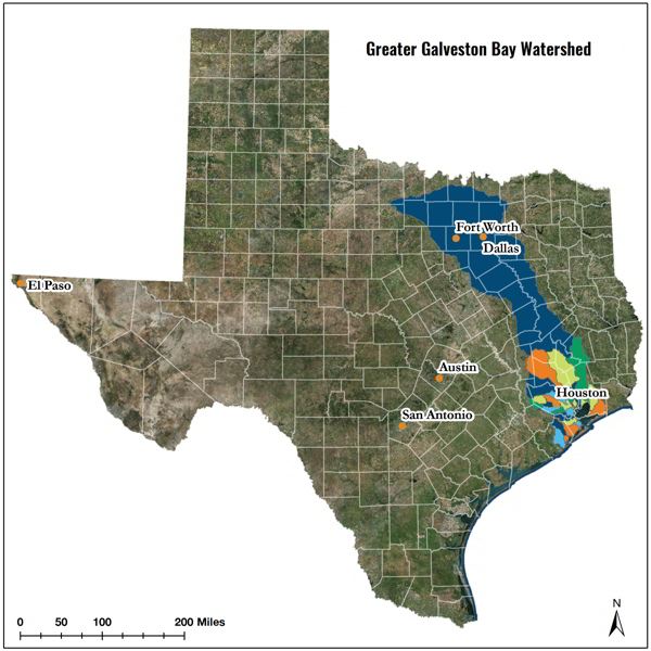 Greater Galveston Bay Watershed
